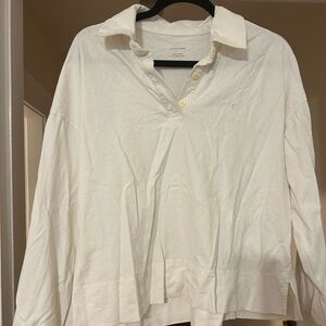 Everlane long sleeve polo